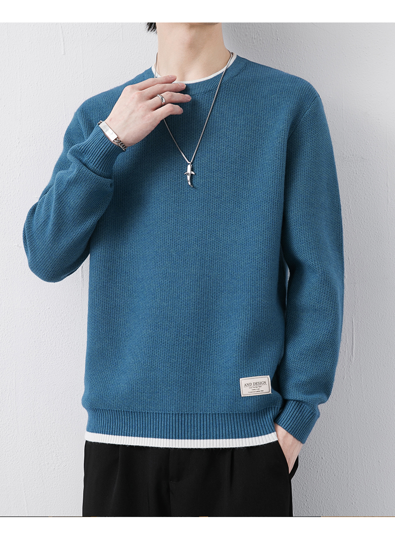 Lightweight Wool Crewneck Sweater