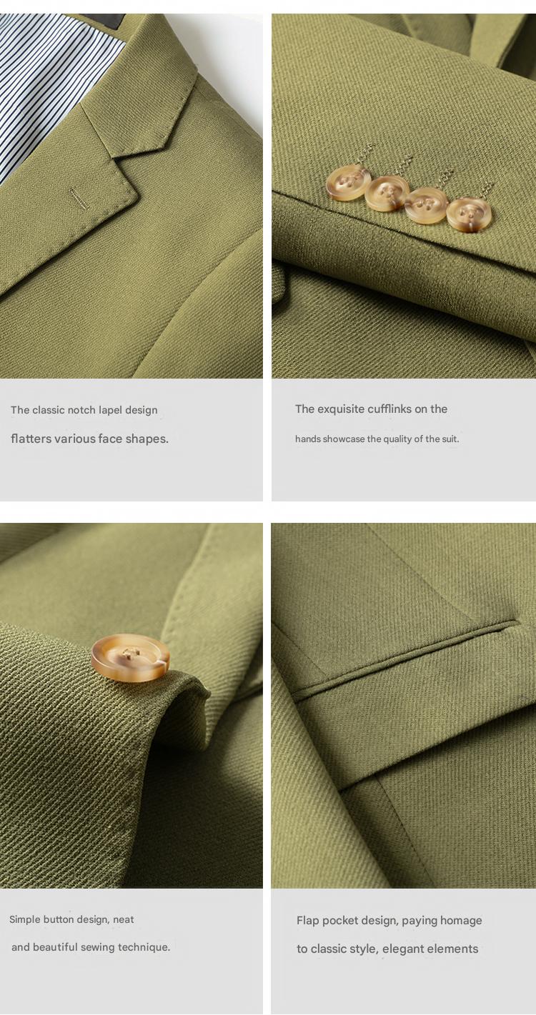 MONSEN Suitory Half-Lined & Breathable K-Style Blazer in Performance Blend product image