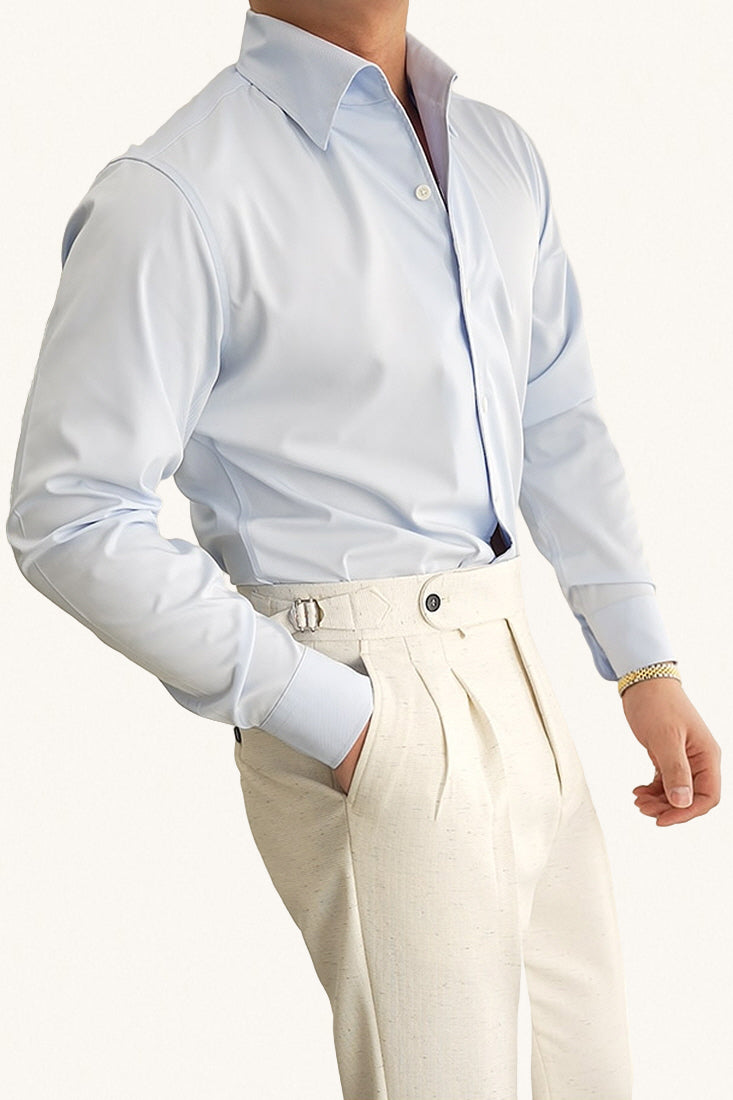 MONSEN Suitory Italian Wrinkle-Free, Slim Fit Shirt in Performance Blend product image
