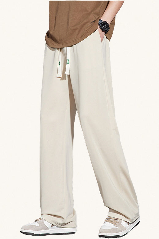 MONSEN Suitory Ice-Silk Summer Pants in Silk Blend product image