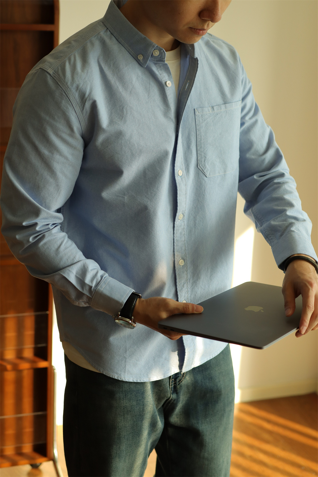 100% Cotton Oxford Shirt