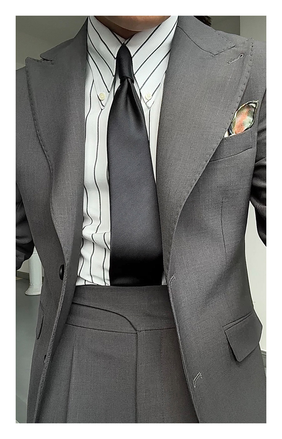 MONSEN Suitory Creative Series Naples-Style Suit in Performance Blend product image