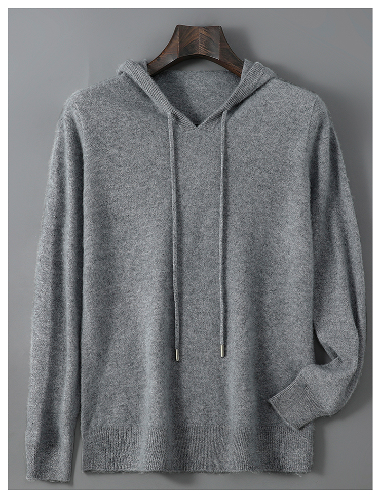 AW 100% Wool Knit Hoodie