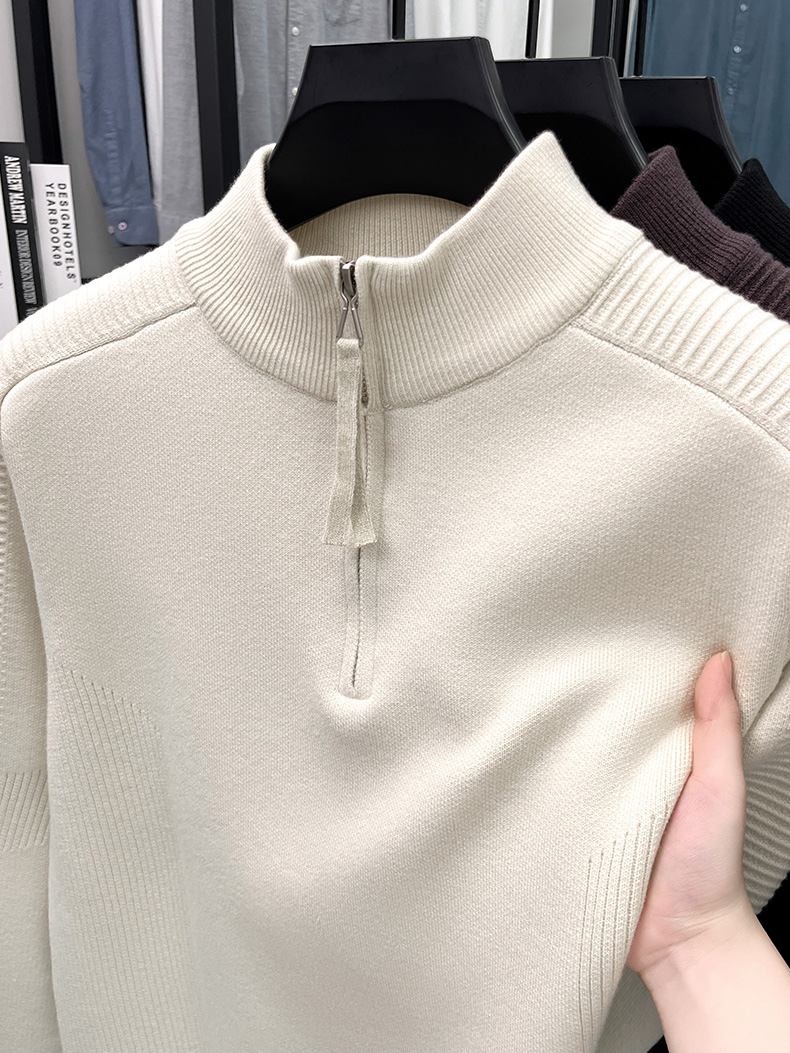 AW Mock-Neck Sweater