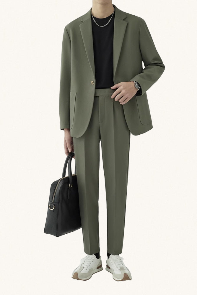 MONSEN Suitory Relaxed-Drape Casual Suit/Blazer product image