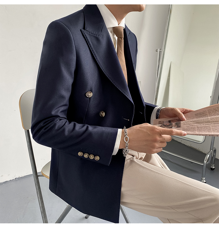 MONSEN Suitory Double-Breasted Slim Blazer in Performance Blend product image