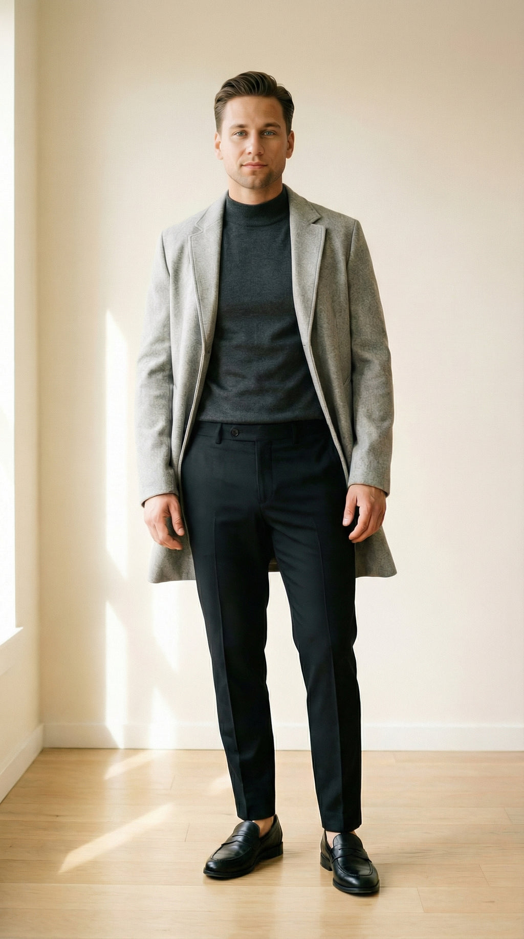 MONSEN Suitory Mid-Neck Ribbed Knit in Cotton product image
