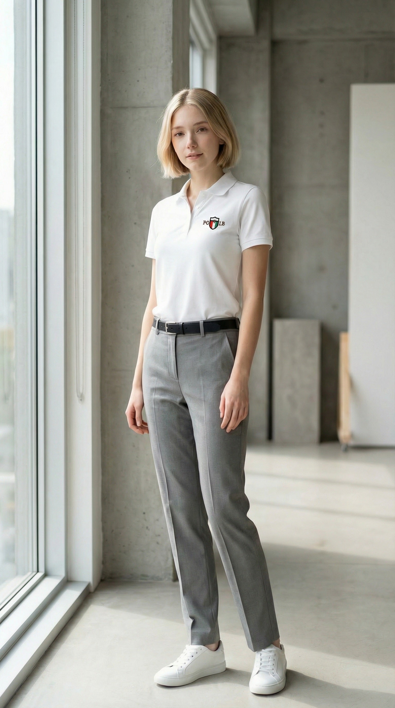 MONSEN Suitory Premium Polo Shirt | Business Casual in Leather product image