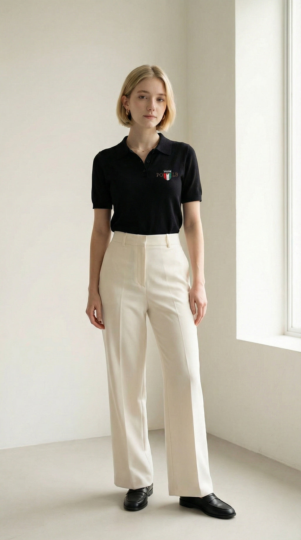 MONSEN Suitory Premium Polo Shirt | Business Casual in Leather product image