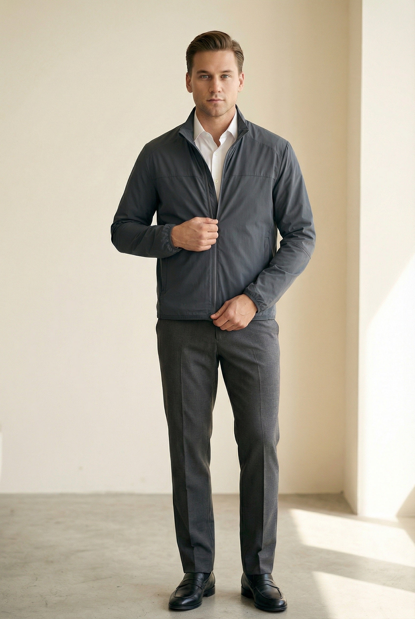 MONSEN Suitory Lightweight Breathable Quick-Dry Sun-Protection Stand-Collar Jacket product image