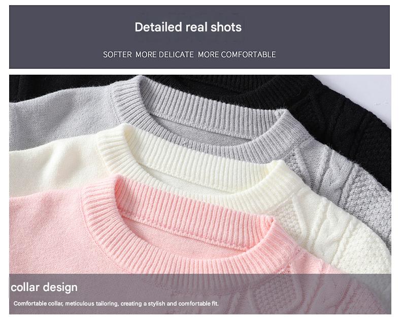 Lazy-Slim Cable Sweater
