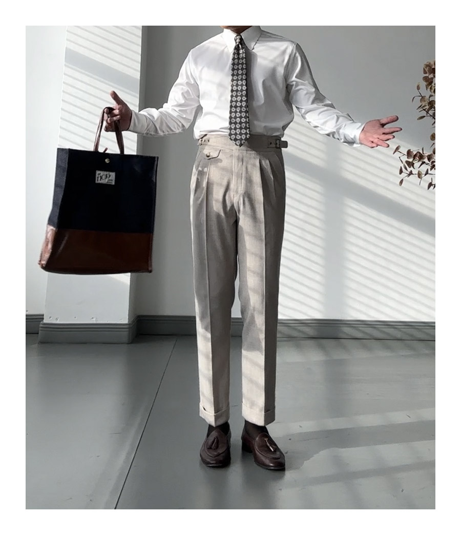 High-Waist Trousers