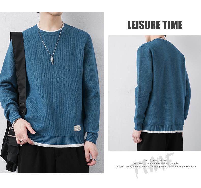 Lightweight Wool Crewneck Sweater