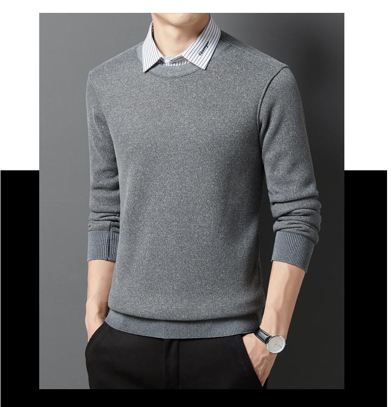 Fake Two-Piece Sweater