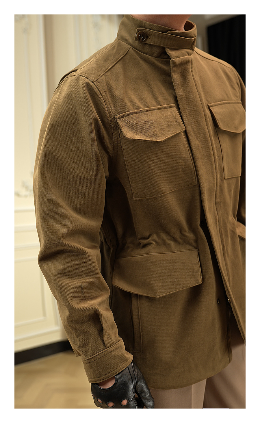 Corduroy Field Jacket | M65-Inspired