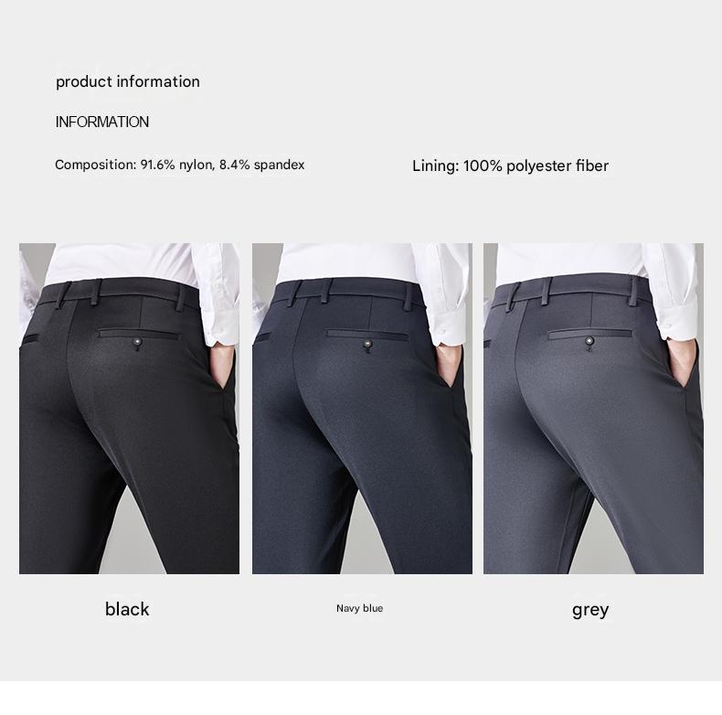 Free-Ironing Stretch Trousers