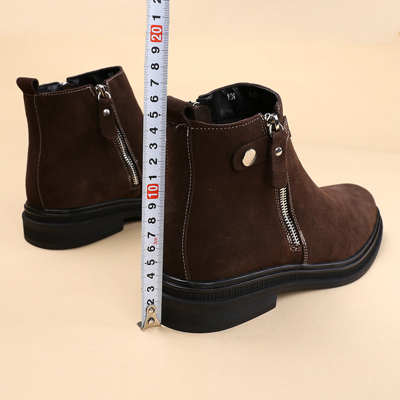 Genuine Suede Martin Boots
