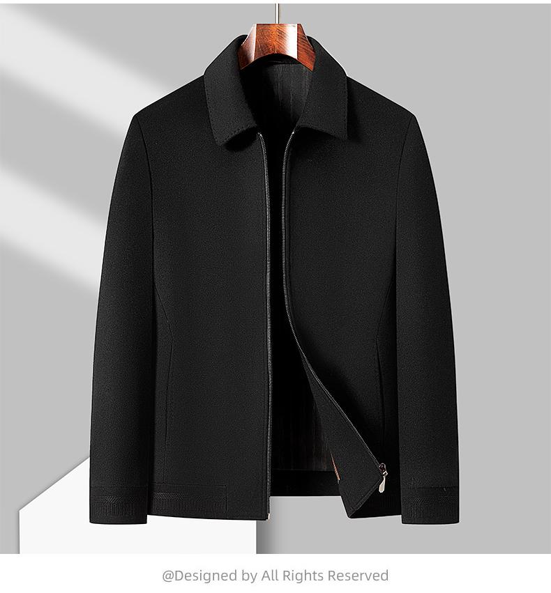 100% Wool Double-Faced Short Coat