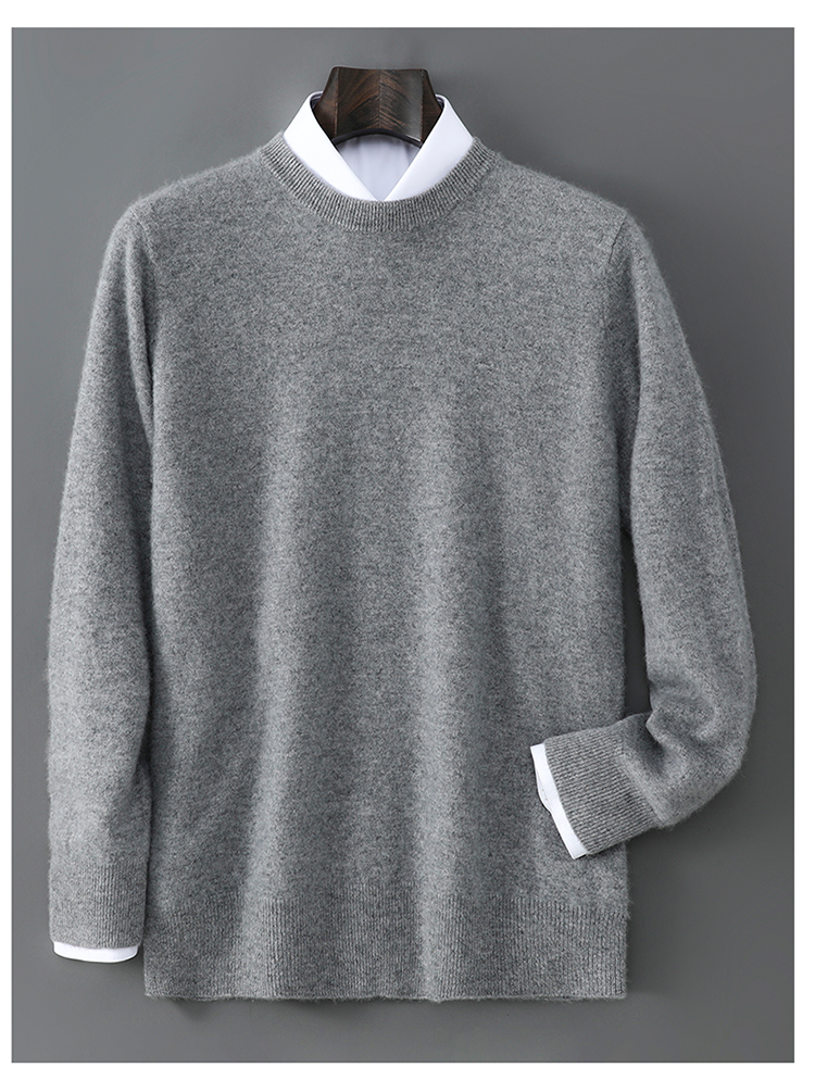 100% Wool Crewneck Sweater