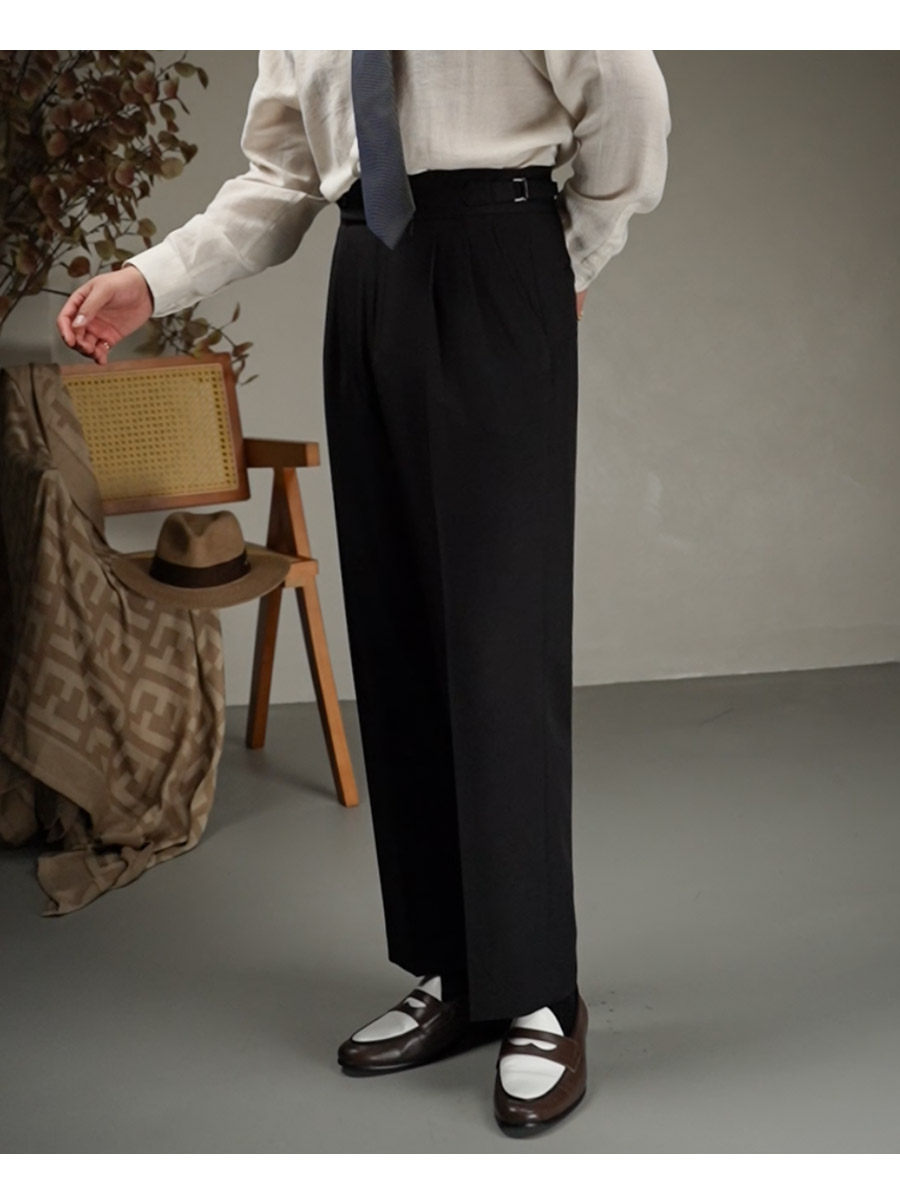 MONSEN Suitory High-Waisted Trousers in Performance Blend product image