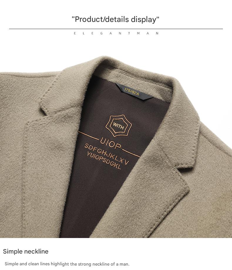 100% Wool Double-Faced Coat