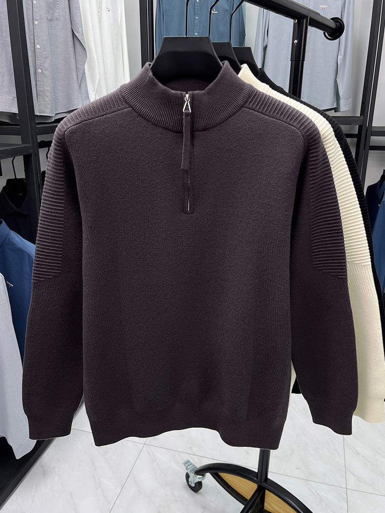 AW Mock-Neck Sweater