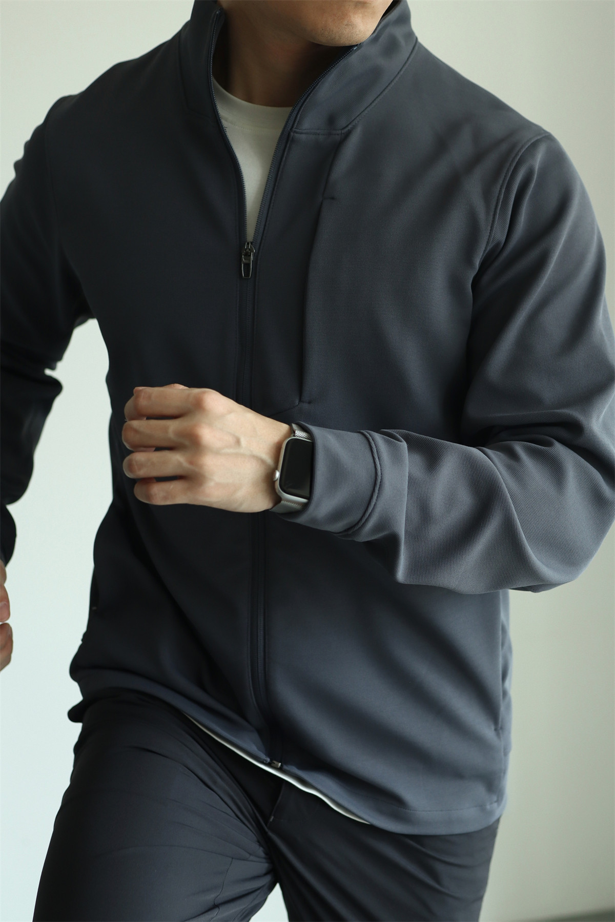 MONSEN Suitory 4-Way Stretch Stand-Collar Outerwear Jacket in Performance Blend product image