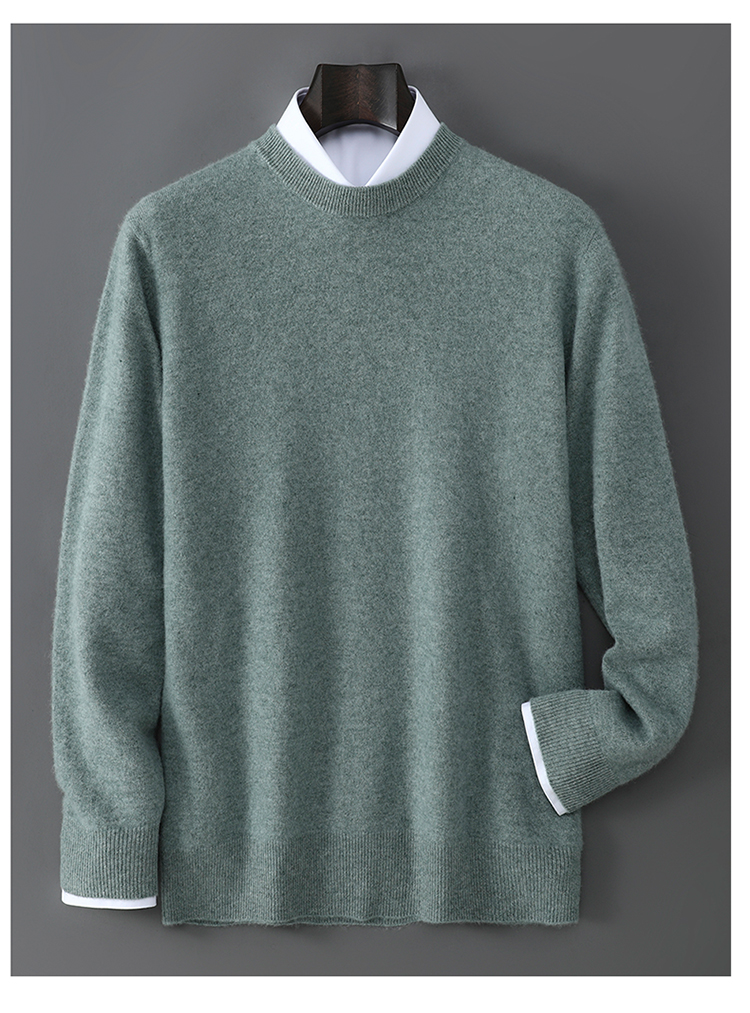 100% Wool Crewneck Sweater
