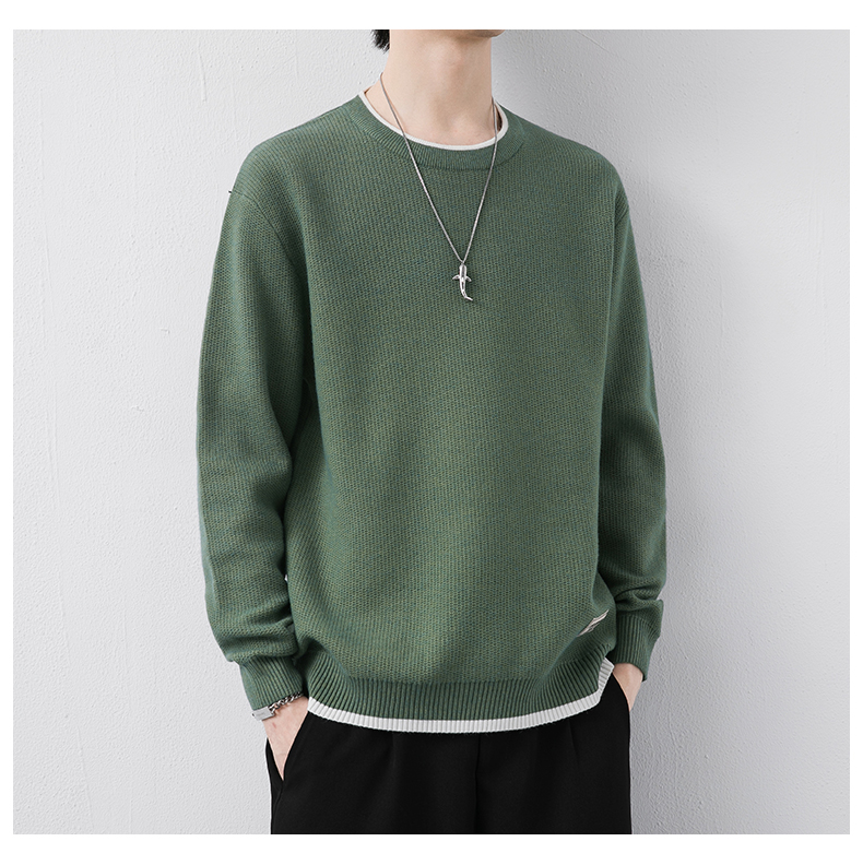 Lightweight Wool Crewneck Sweater