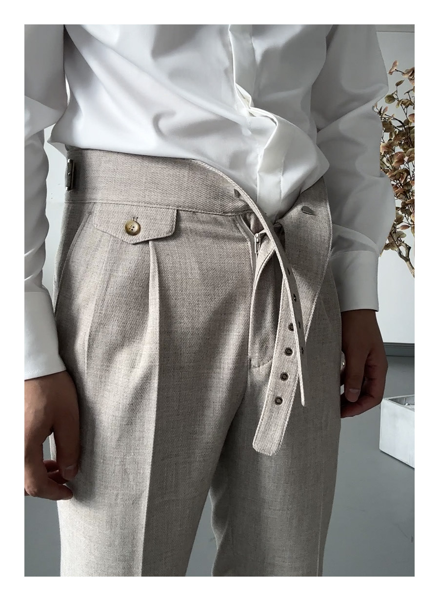 High-Waist Trousers
