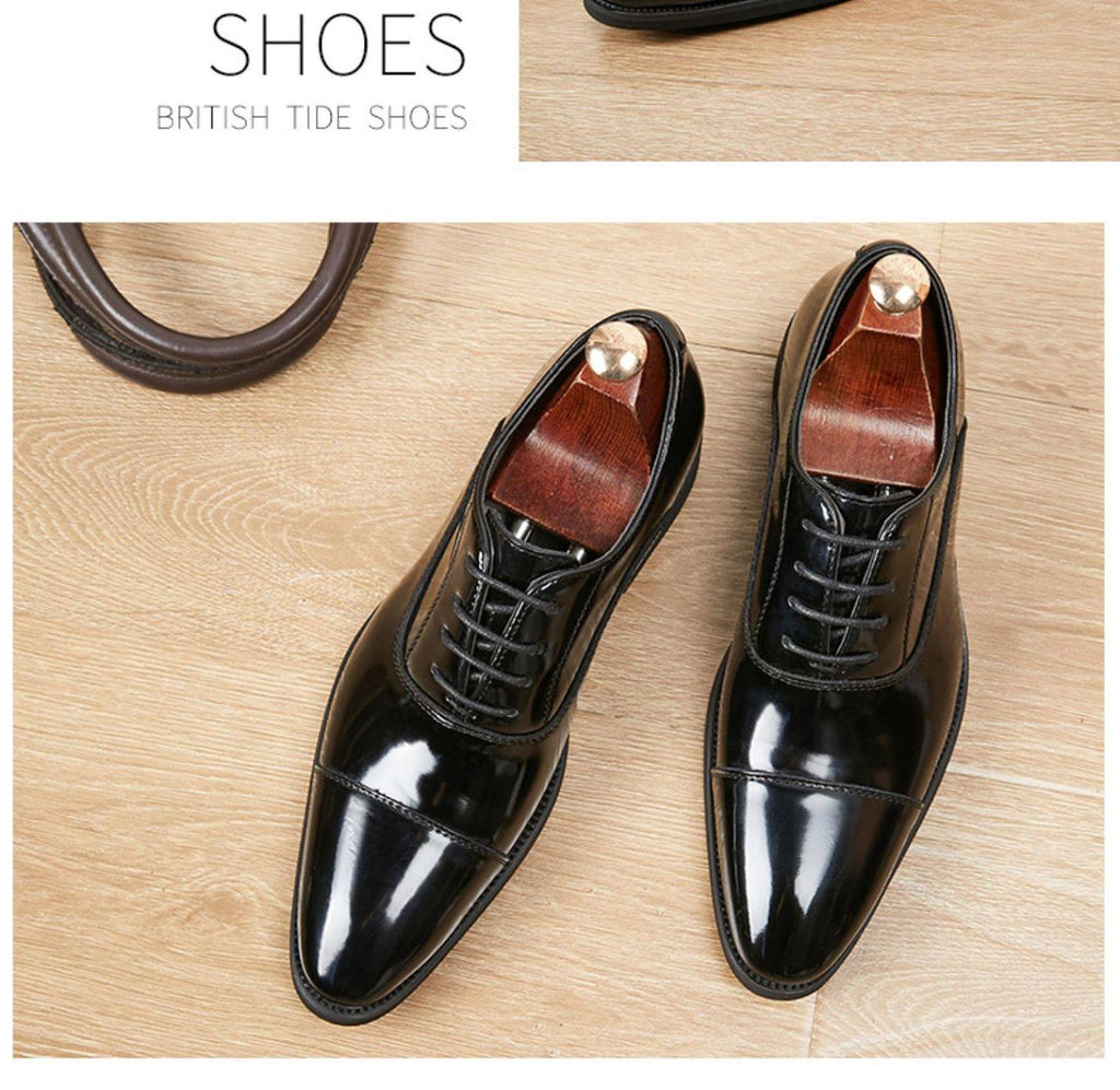 MONSEN Suitory Patent Oxford Shoes product image