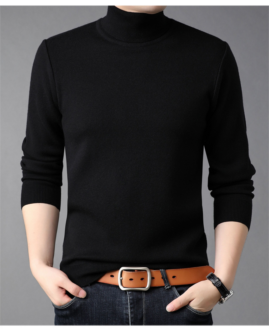 100% Wool Turtleneck sweater