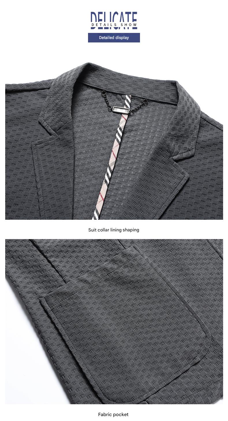Summer Seersucker Stretch Blazer