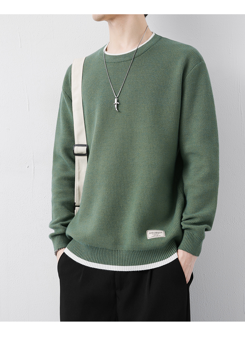 Lightweight Wool Crewneck Sweater