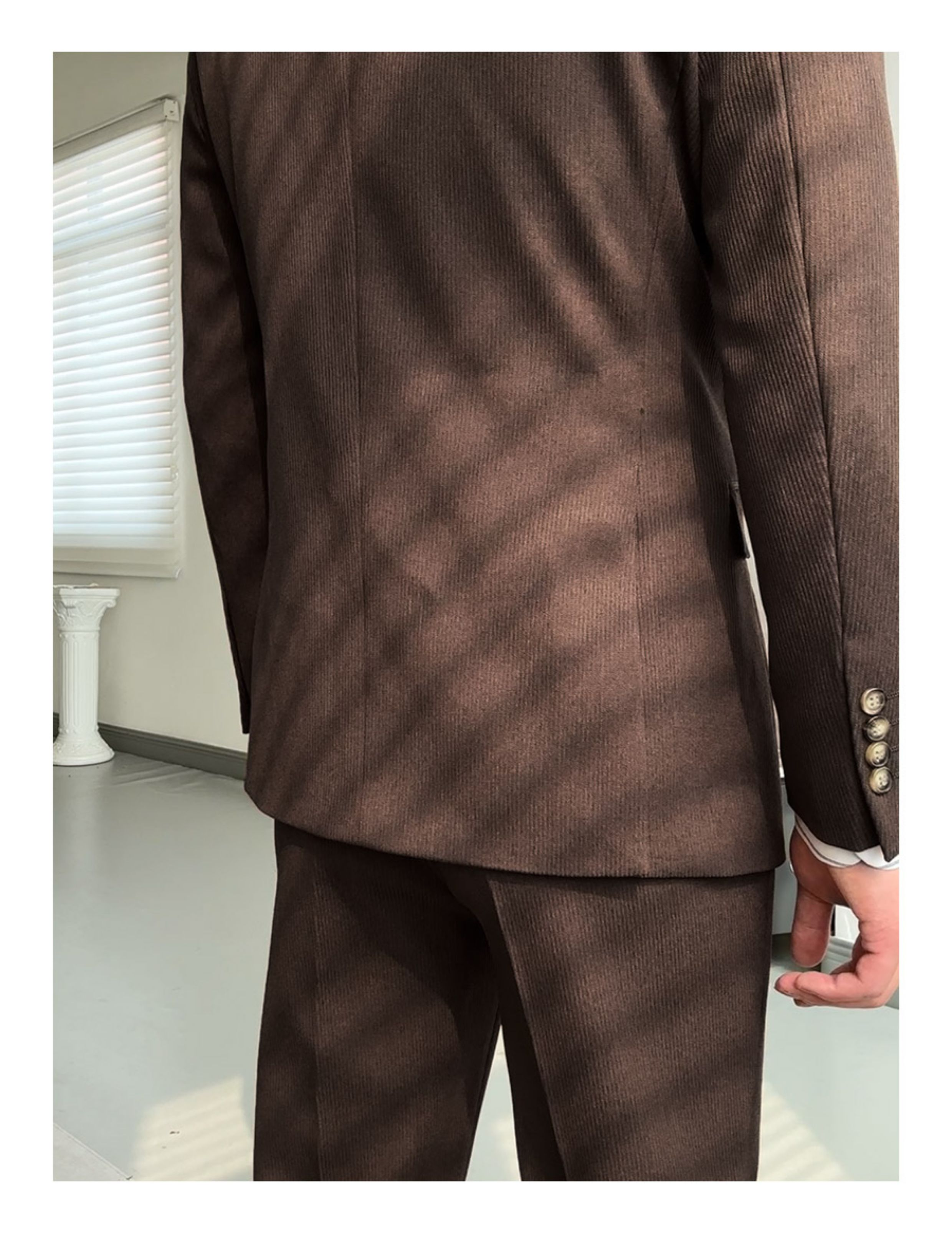 Double-Breasted Peak-Lapel Suit