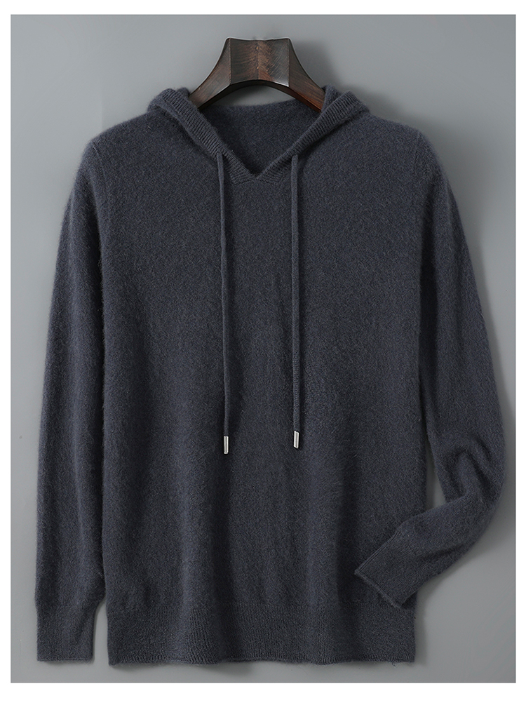 AW 100% Wool Knit Hoodie