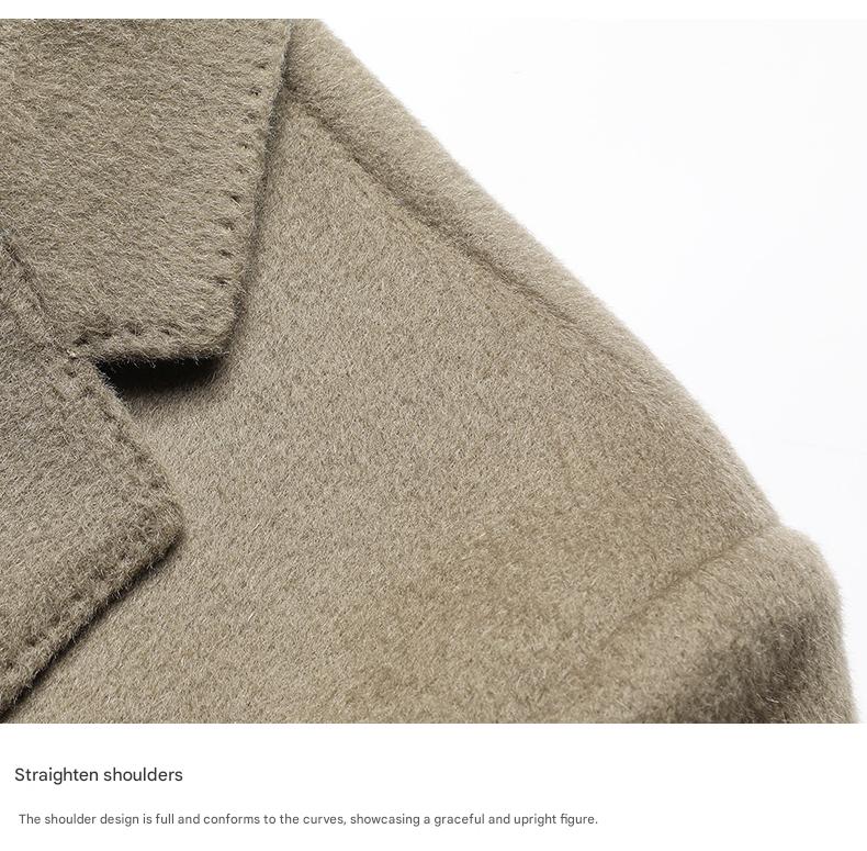 100% Wool Double-Faced Coat