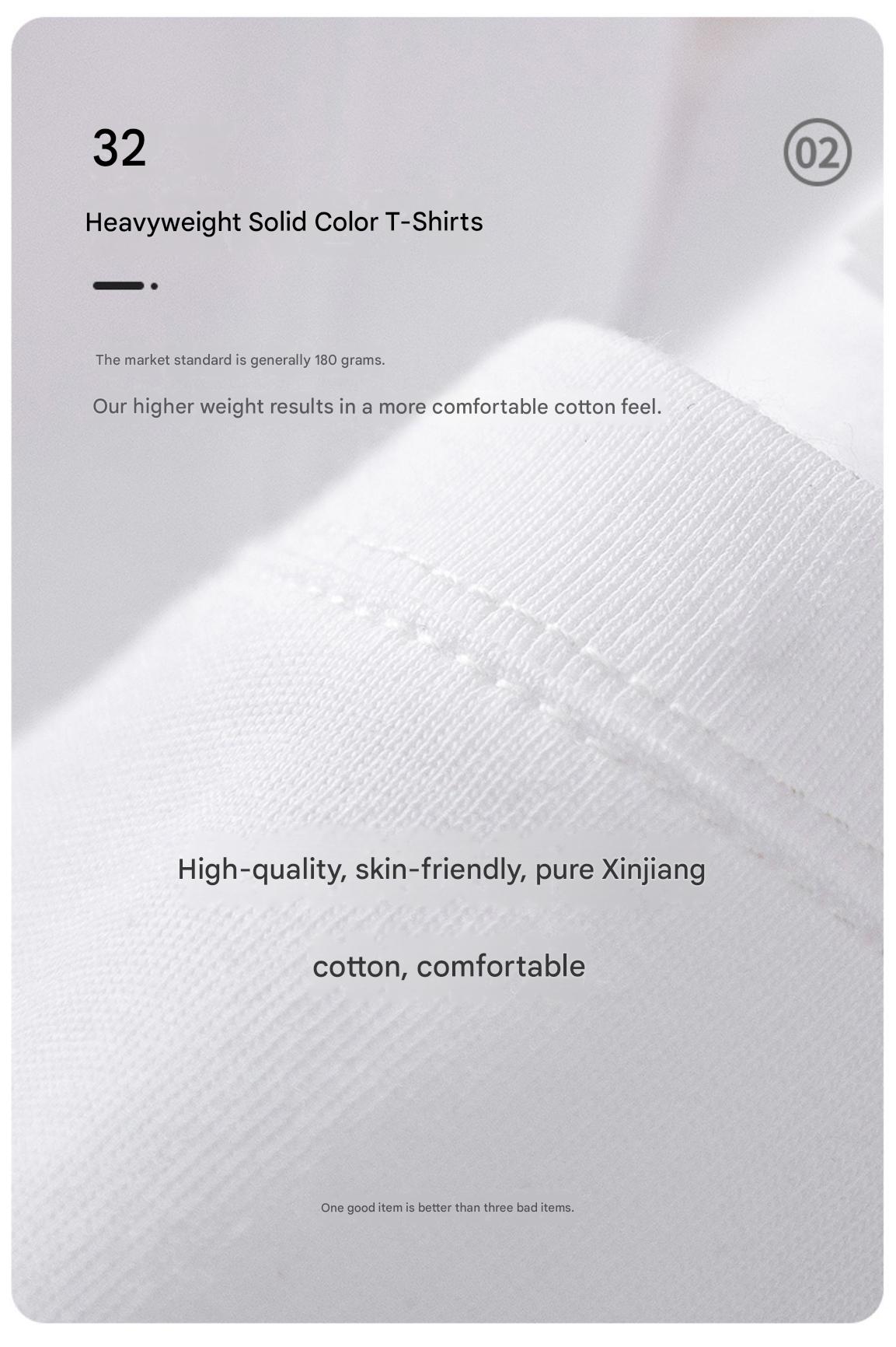 Heavyweight Cotton Long Sleeve Tee