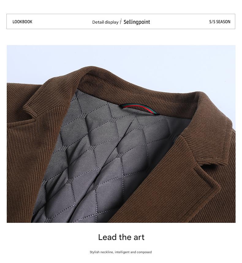 SF Corduroy Velveteen Blazer