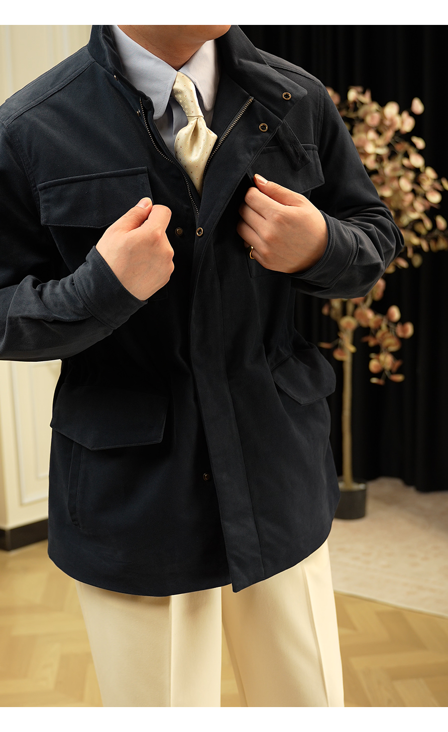 Corduroy Field Jacket | M65-Inspired