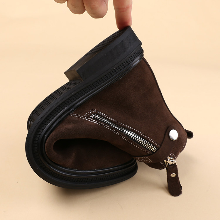 Genuine Suede Martin Boots