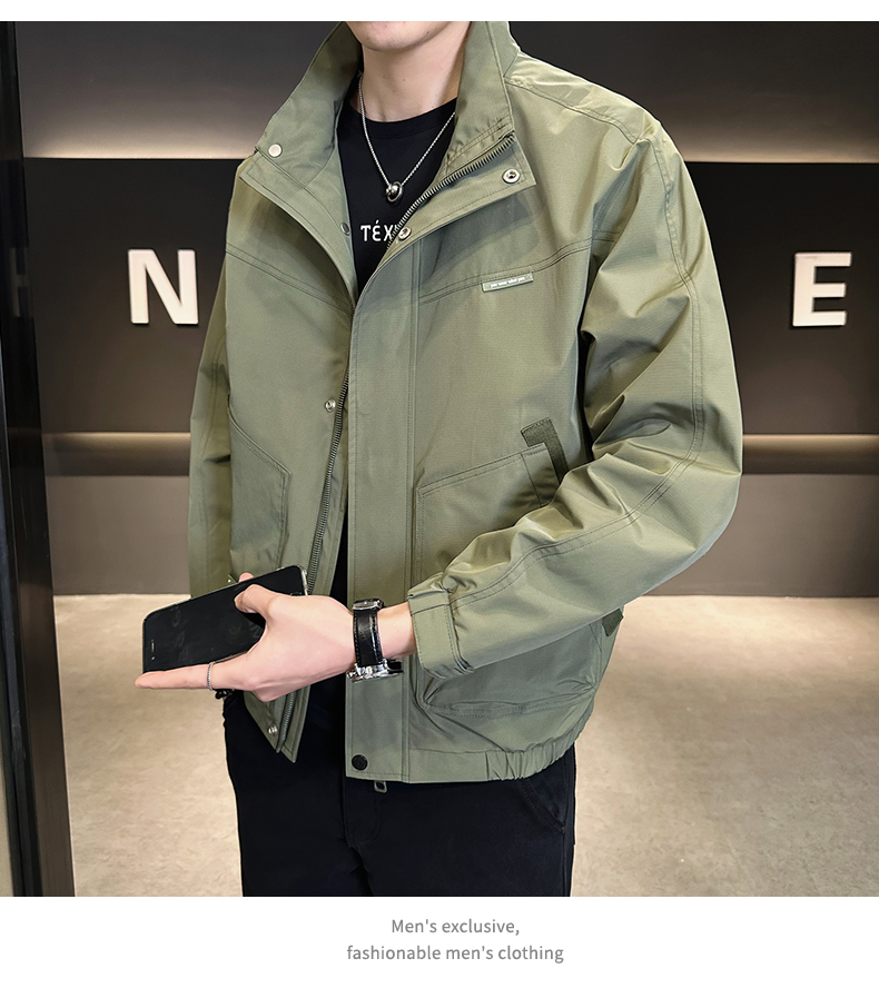 Windproof Stand-Collar Jacket