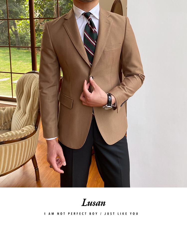 MONSEN Suitory British Casual Slim Fit Blazer in Performance Blend product image