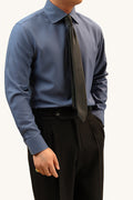 MONSEN Suitory Windsor-Collar Non-Iron Shirt in Performance Blend front view
