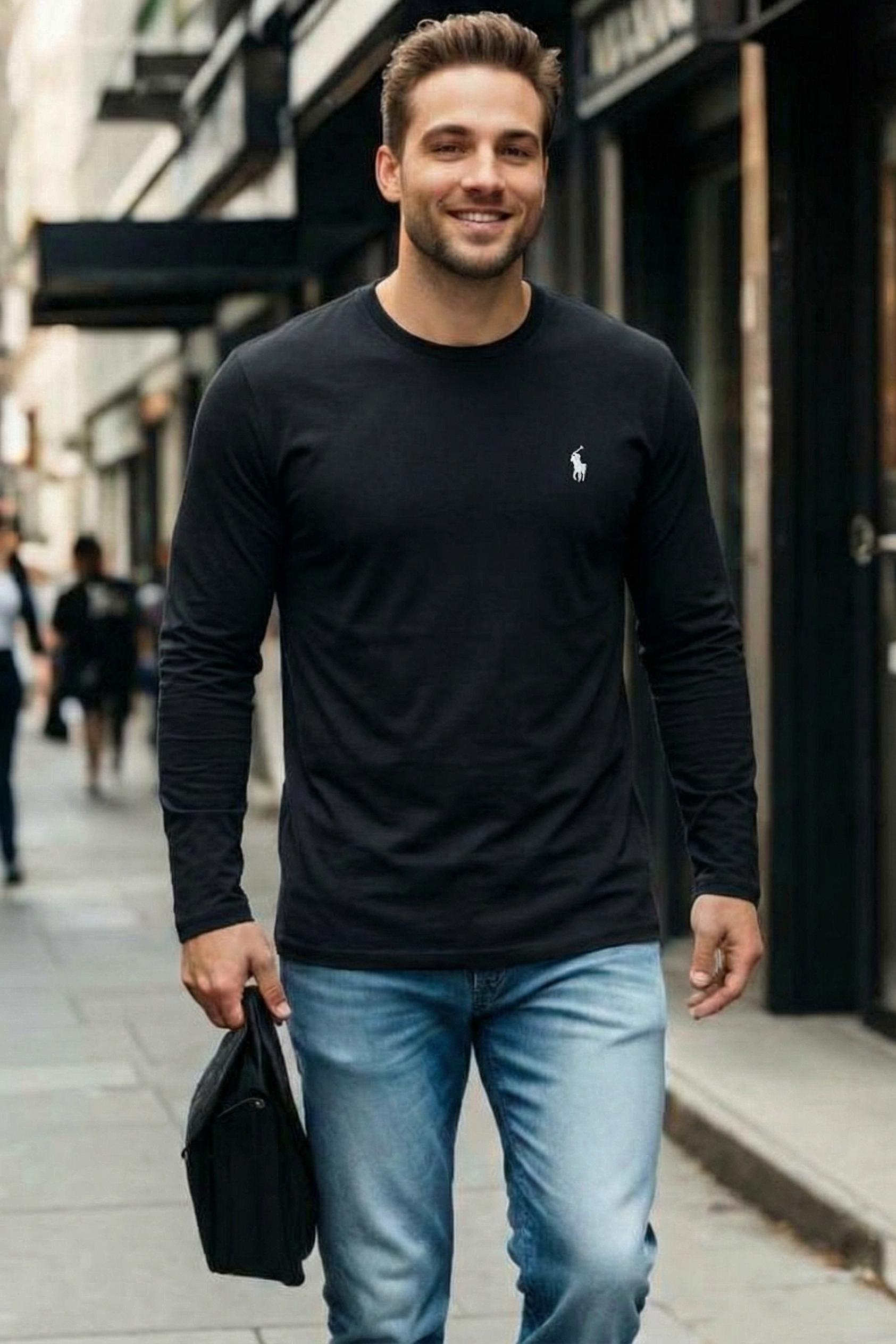 MONSEN Suitory 100% Cotton Crewneck T-Shirt product image