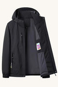 MONSEN Suitory Windproof Water-Resistant Fleece-Lined Outerwear front view