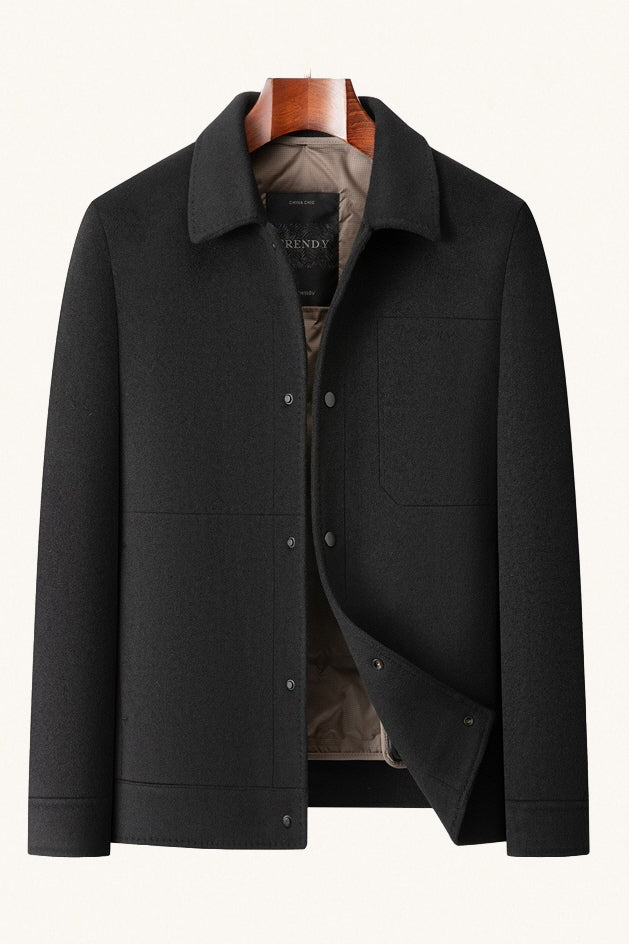 MONSEN Suitory Detachable Down Liner Wool Coat product image