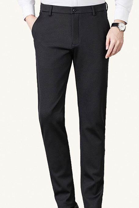 MONSEN Suitory Free-Ironing Stretch Trousers product image