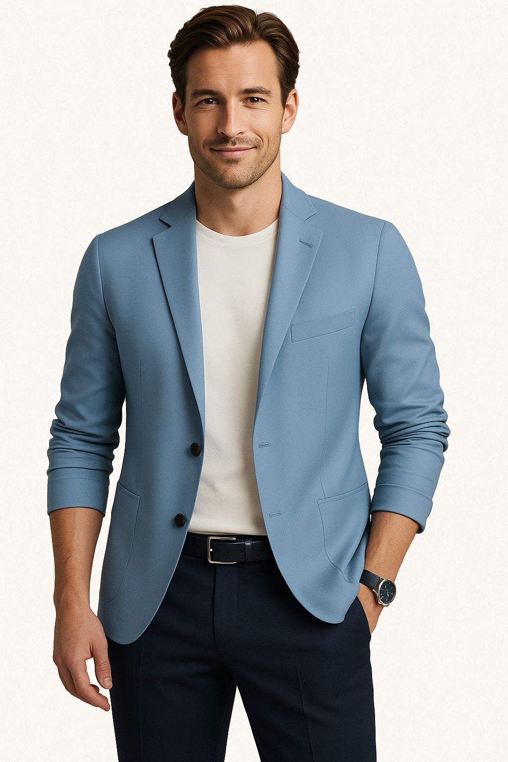 MONSEN Suitory UV-Protection(UPF 50+) Blazer in Performance Blend product image