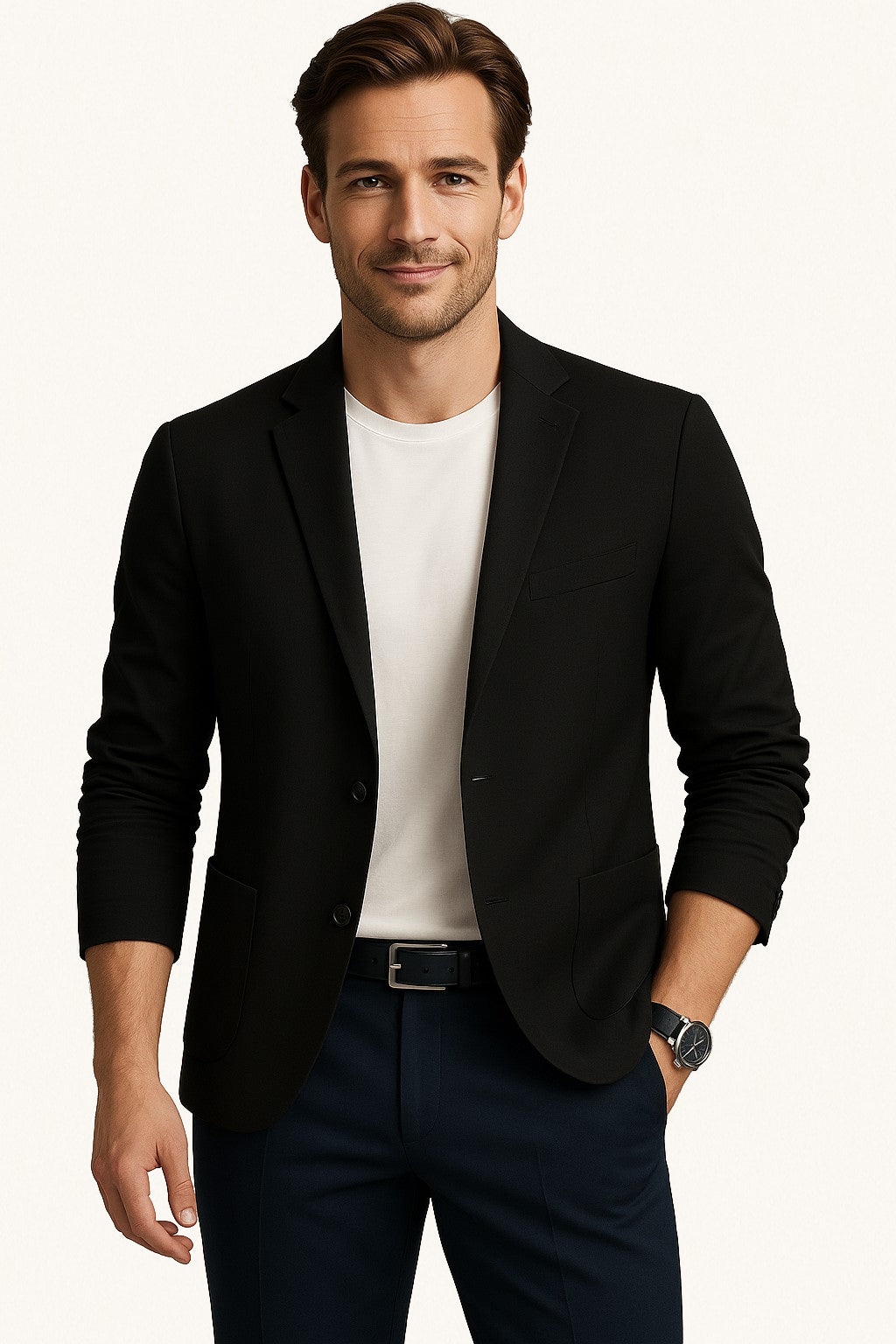 MONSEN Suitory UV-Protection(UPF 50+) Blazer in Performance Blend product image